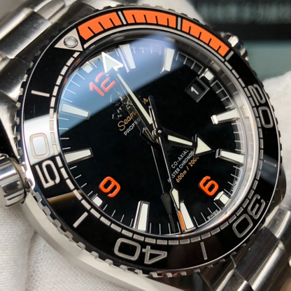 Omega Eahorse Quarter Orange Watch