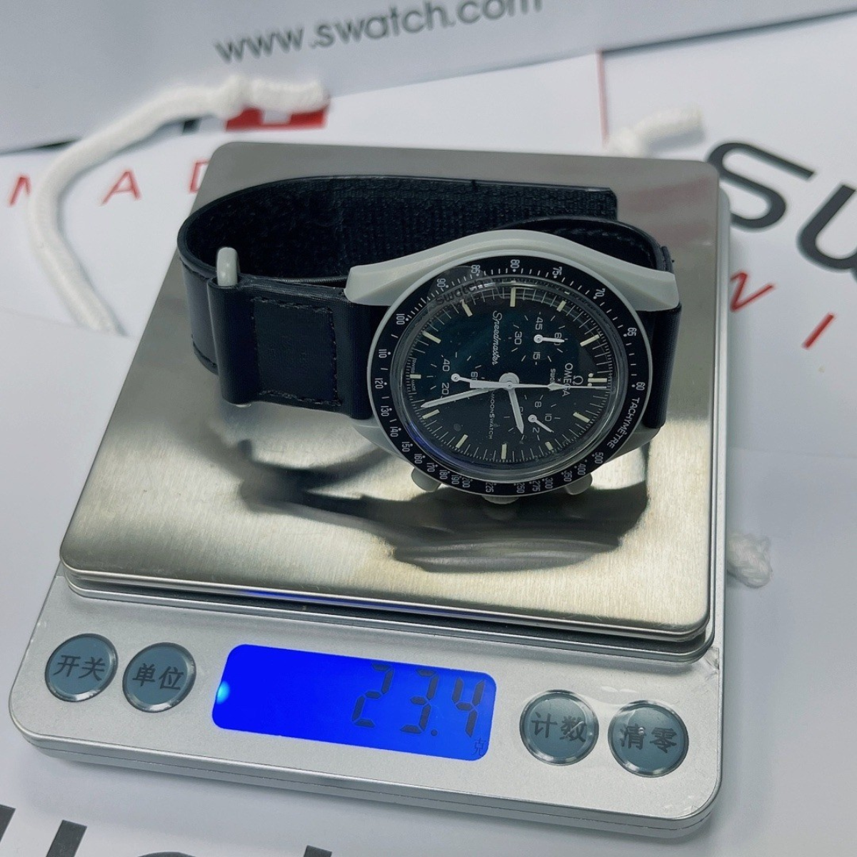 Omega MoonSwatch Grey Edition Watch