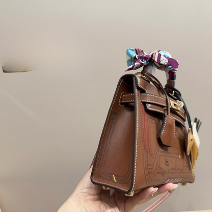 Hermès Kelly Painted Bag 25cm