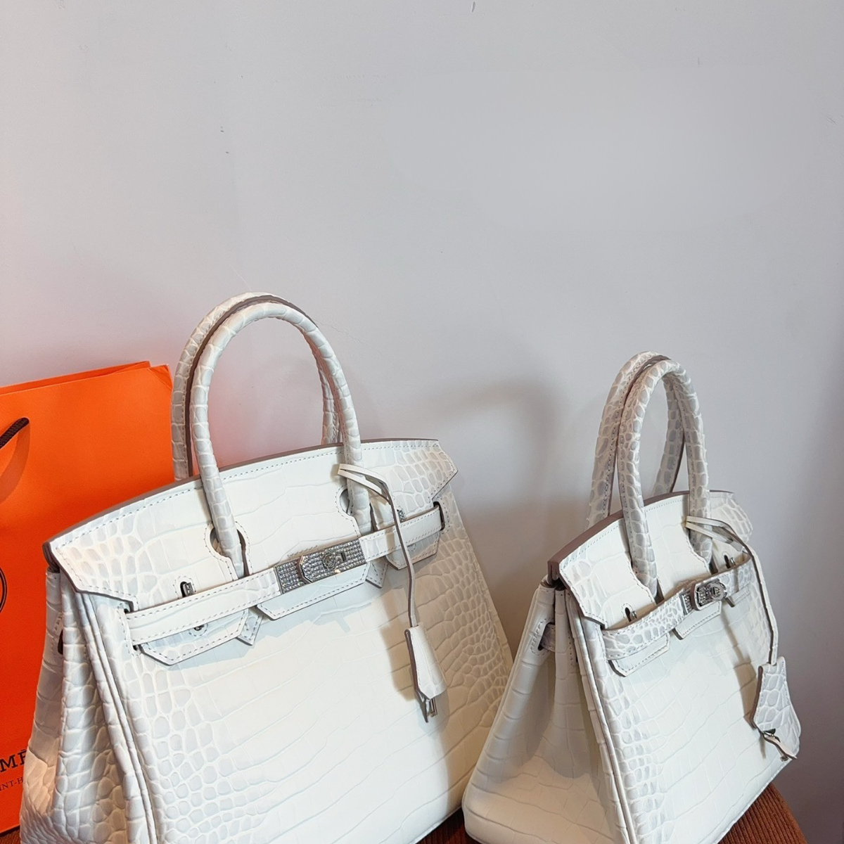 Hermès Birkin Glacier Bag