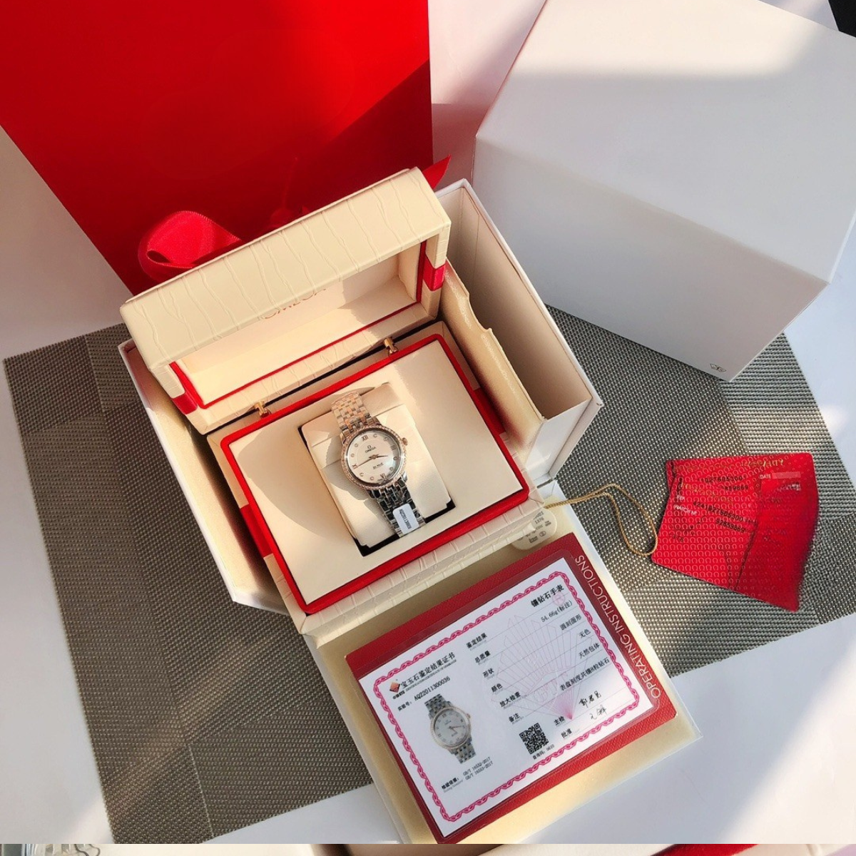 Omega Diamond Prestige Watch