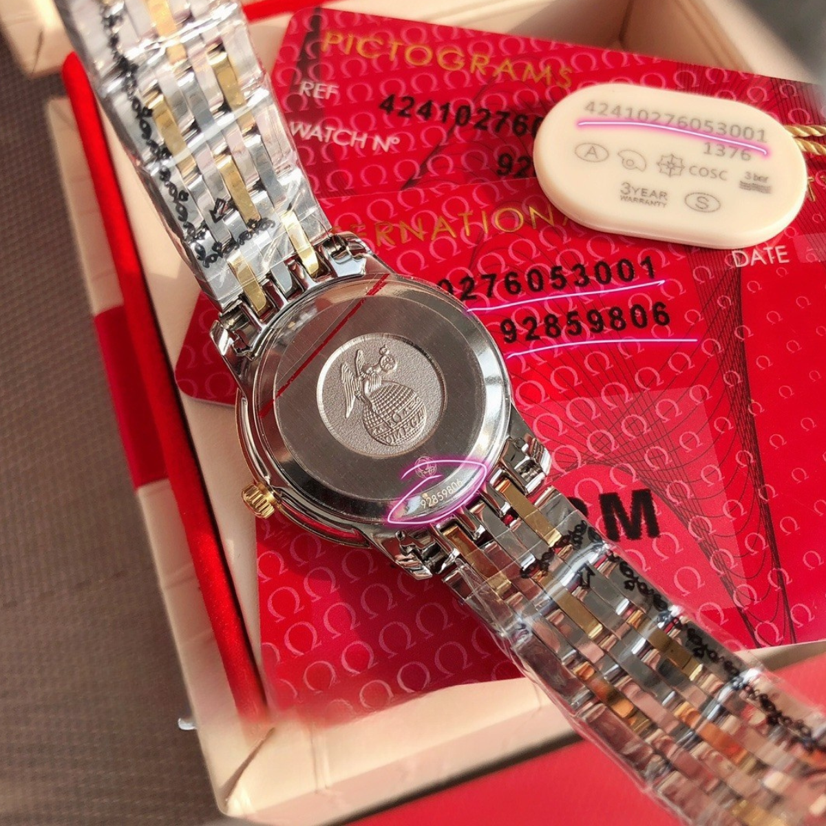 Omega Diamond Luxe Watch