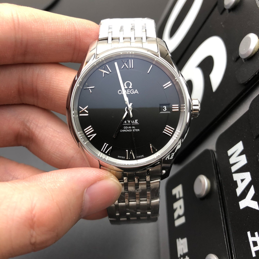 Omega Black Butterfly Flight Watch