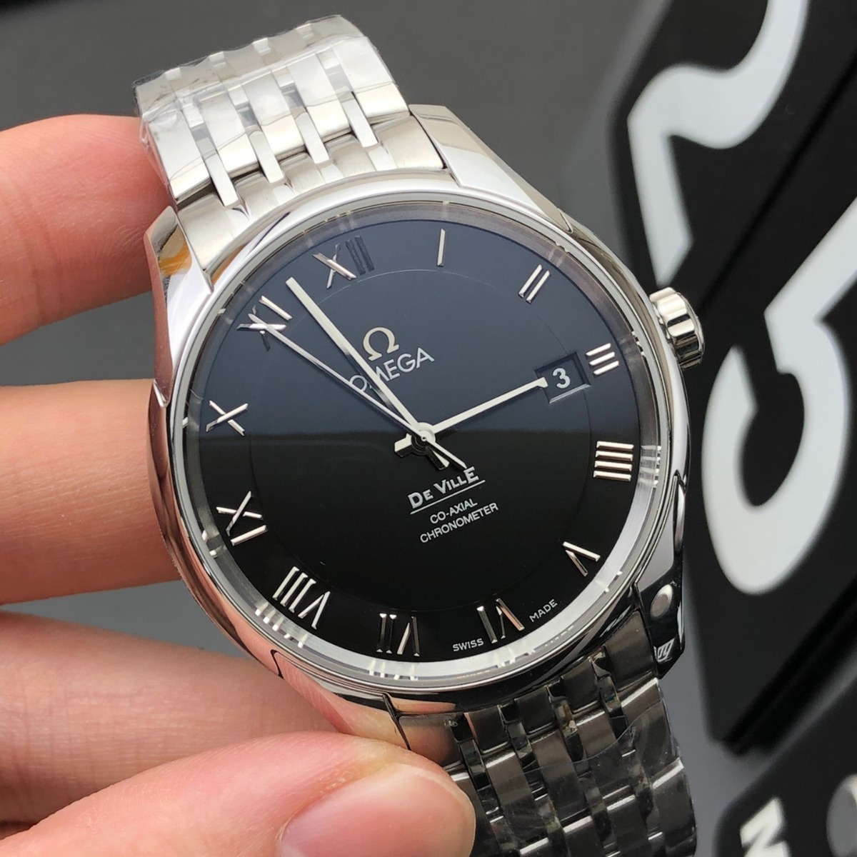 Omega Dark Butterfly Watch