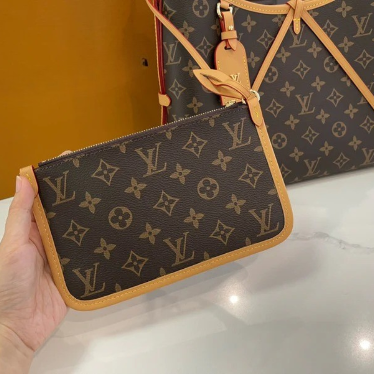 LV Carryall Shopping Bag