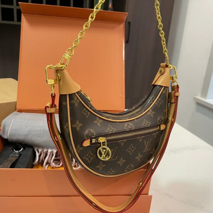 LV Crescent Pea Shoulder Bag