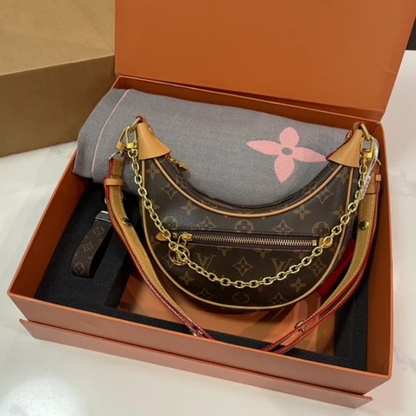LV Crescent Pea Shoulder Bag