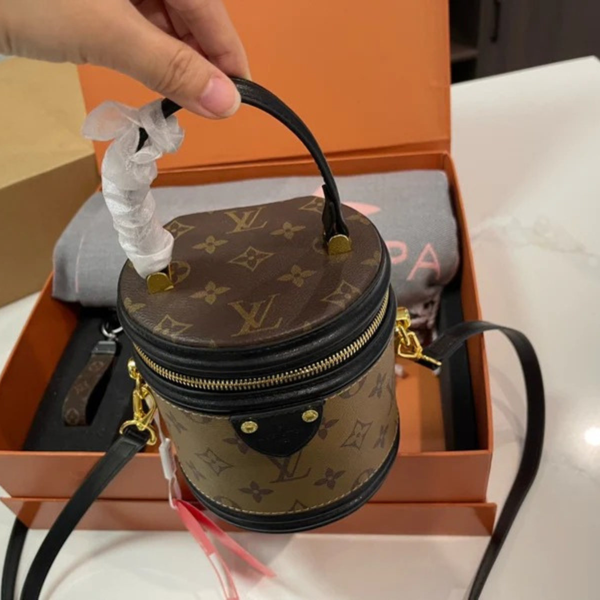 LV Cannes Bucket Bag