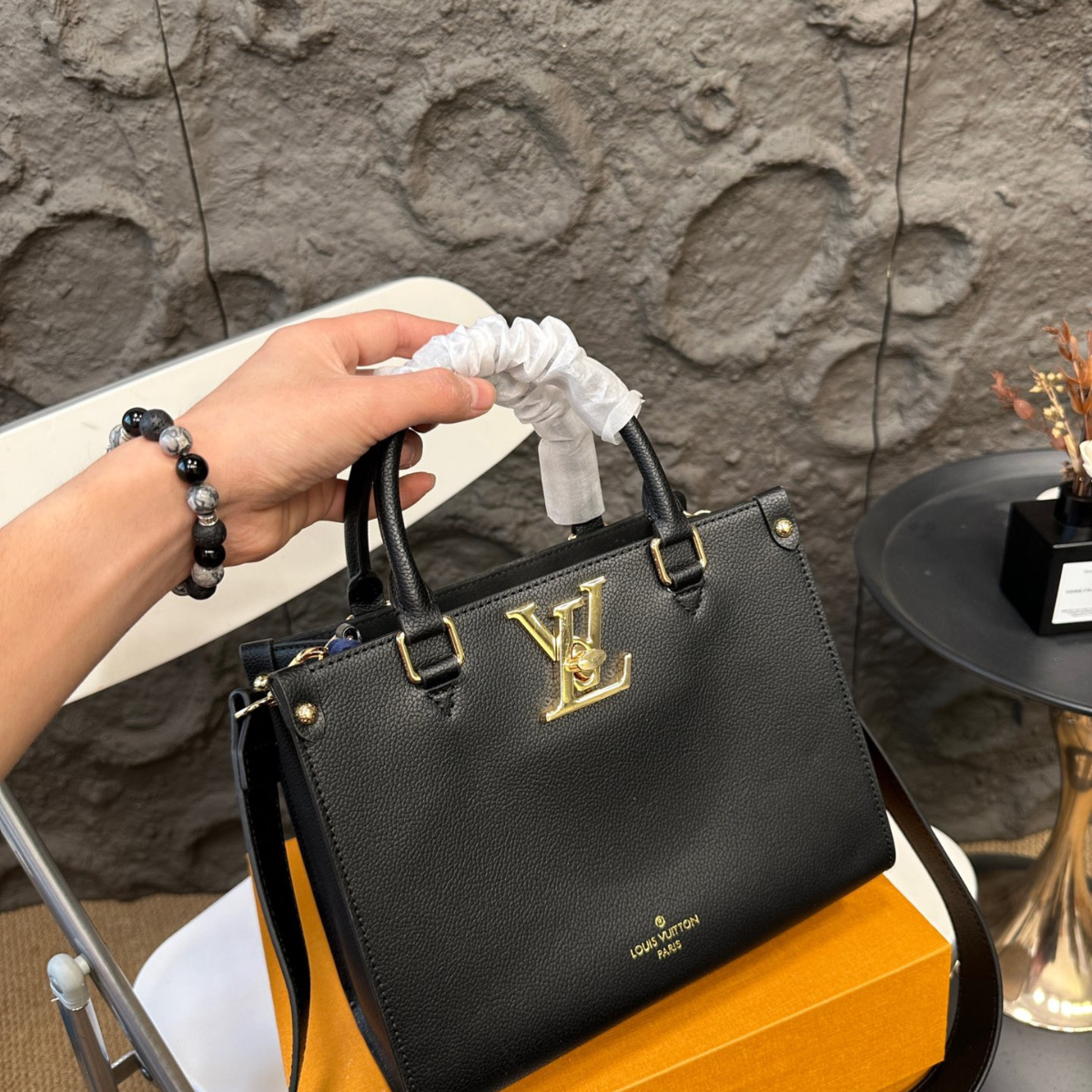 LV Lock & Go Tote Bag