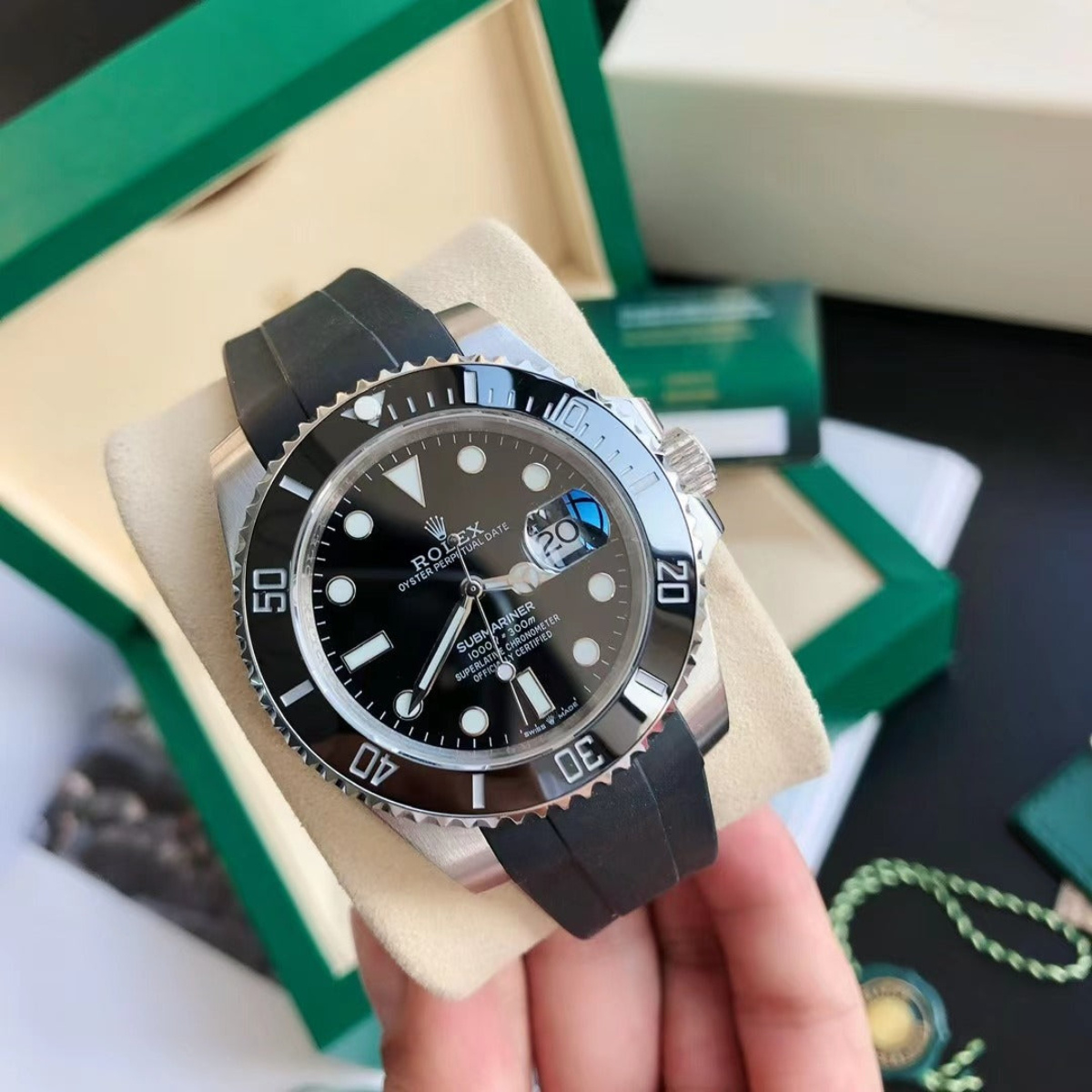 Rolex Submariner Night Elite Watch