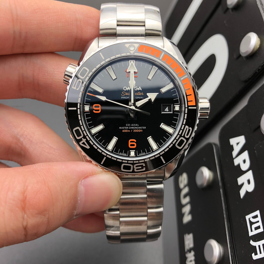 Omega Quarter Orange Watch