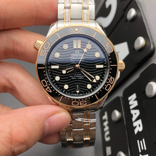 Omega Rose Diver Watch