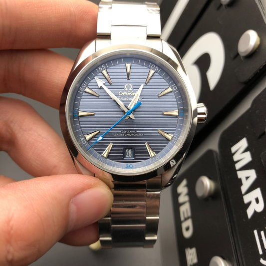 Omega Haima Teak Blue Watch