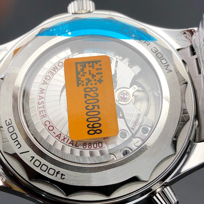 Omega Black Seahorse Watch