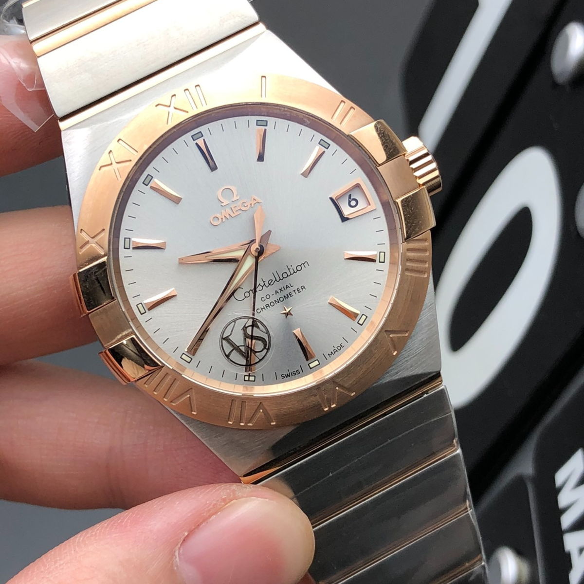 Omega Two-Tone Constellation Watch