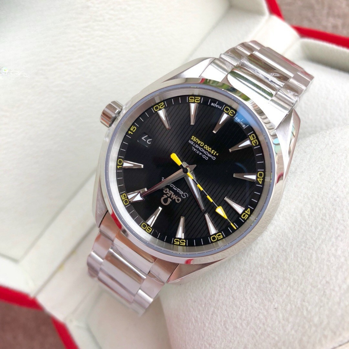 Omega Aqua Terra Gold Watch