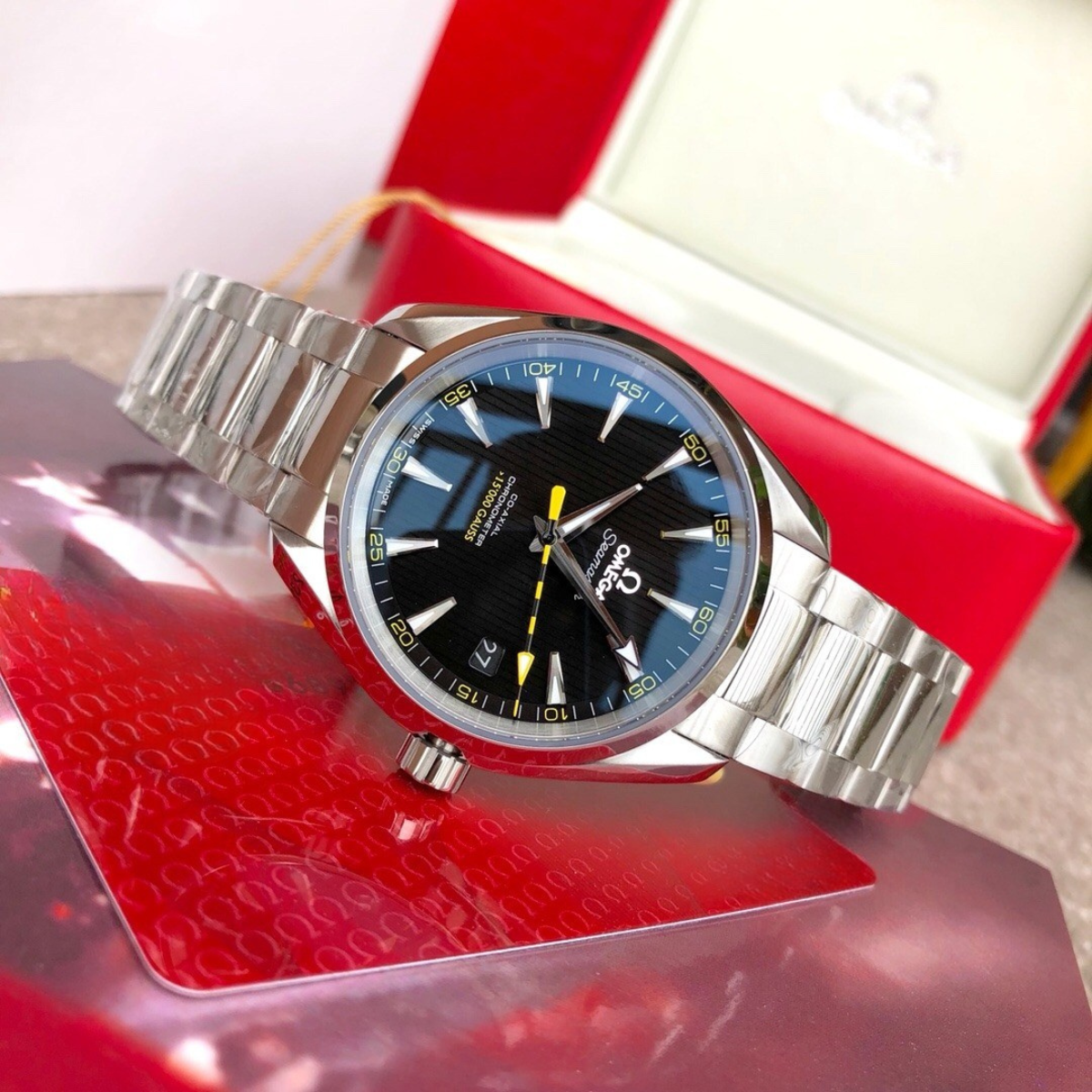 Omega Aqua Terra Gold Watch