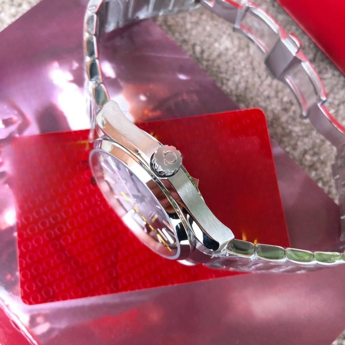 Omega Aqua Terra Gold Watch