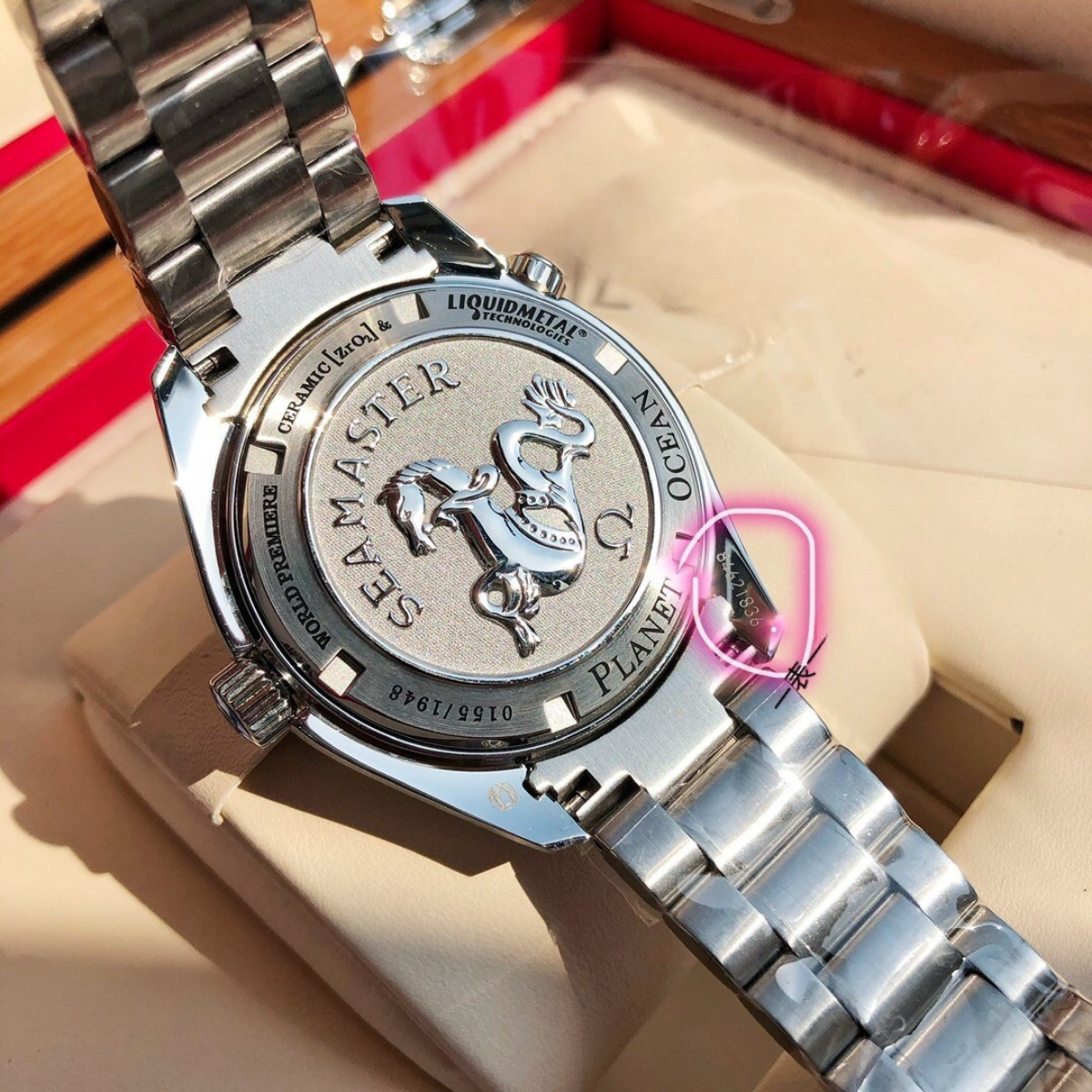 Omega Seamaster Liquid Watch