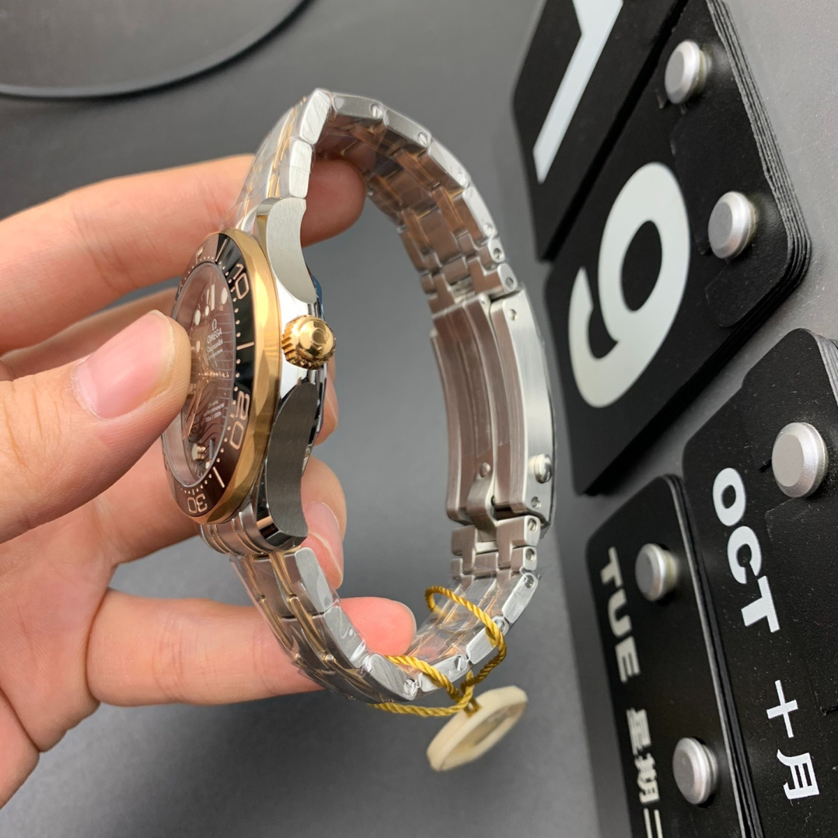 Omega Two-Tone Seamaster 300 Watch