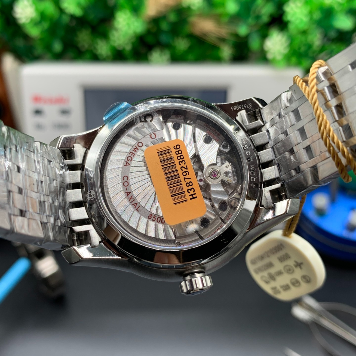 Omega Blue Butterfly Fly Watch