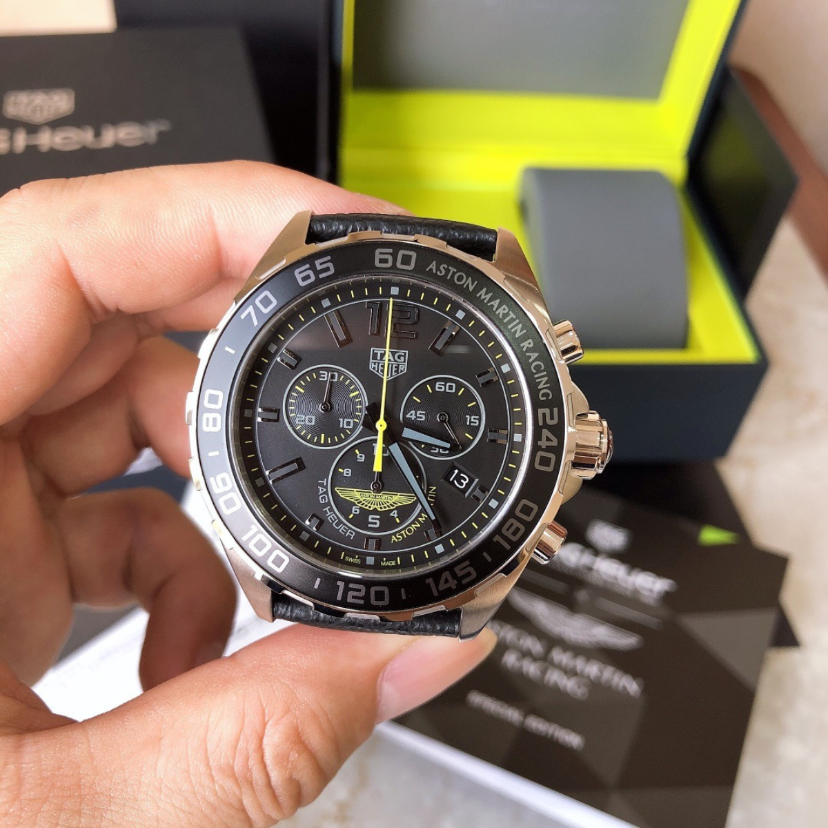 Tag Heuer F1 GULF Aston Martin Watch