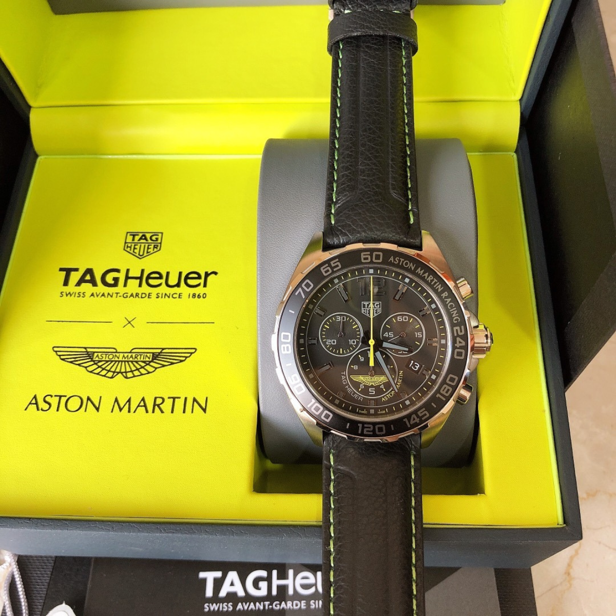 Tag Heuer F1 GULF Aston Martin Watch