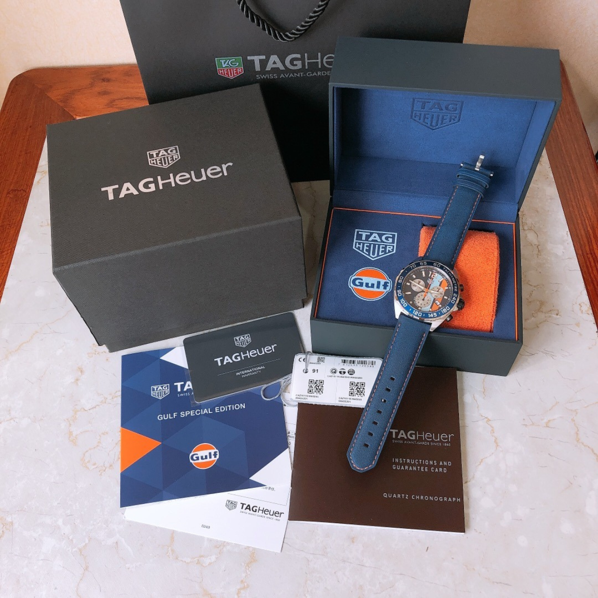 Heuer F1 GULF Quartz Watch