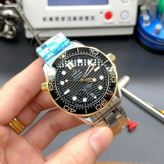 Omega Haima 300 Two-Tone Watch