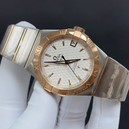 Omega Constellation Rose Gold Watch