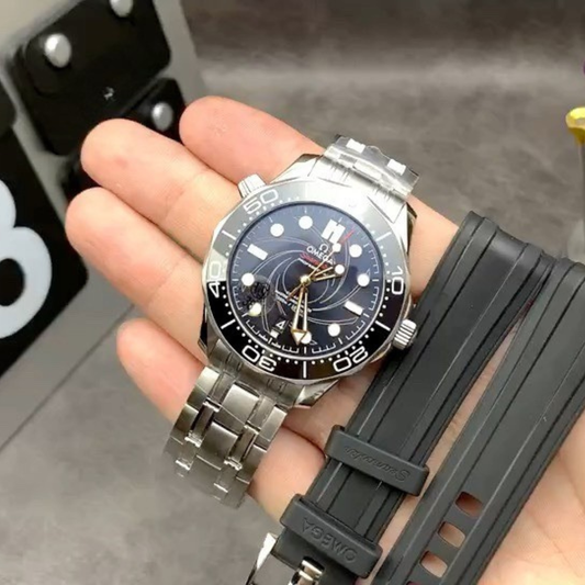 Omega James 007 Steel Belt Watch