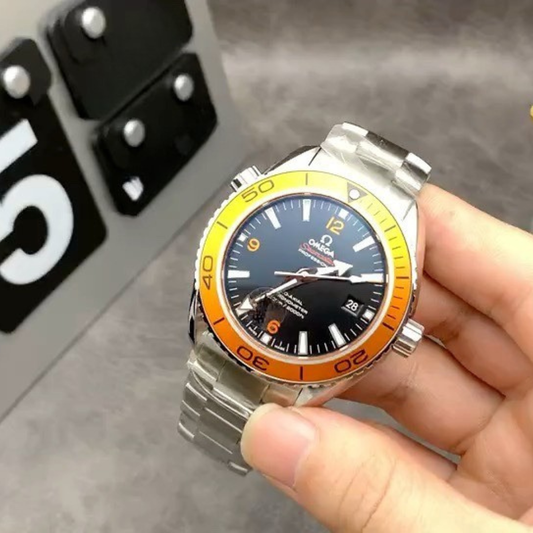 Omega VS Orange Seahorse Watch