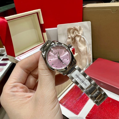 Omega Ladies Stainless Steel Watch