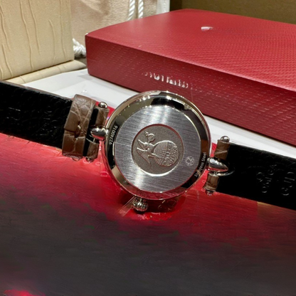 Omega De Ville Ladies Leather Strap Watch