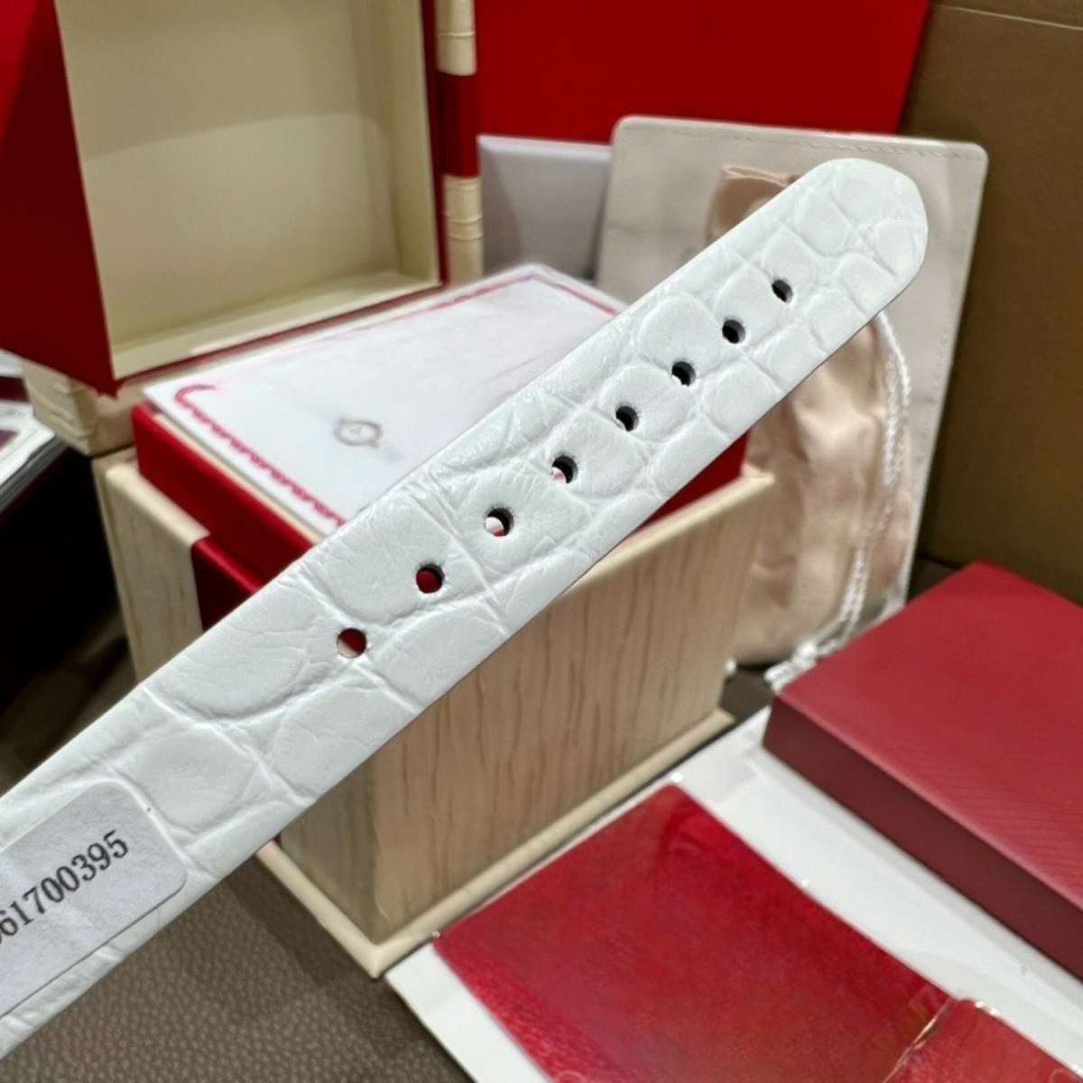 Omega De Ville Rose Gold Leather Strap Watch