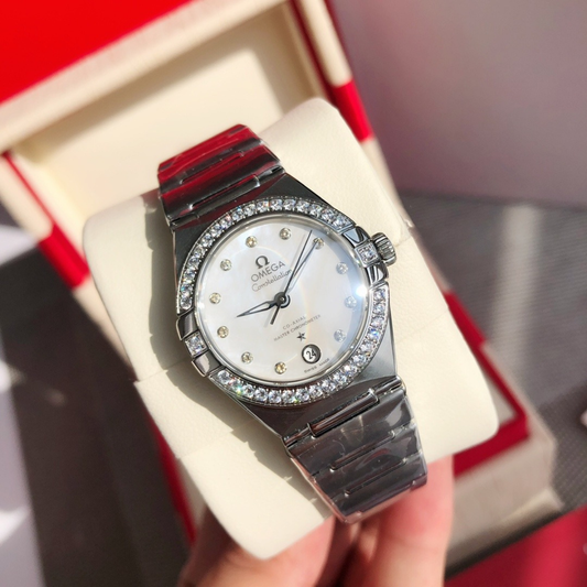 Omega Constellation Ladies Stainless Steel Watch
