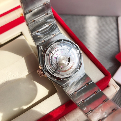 Omega Constellation Blue Dial Ladies Watch