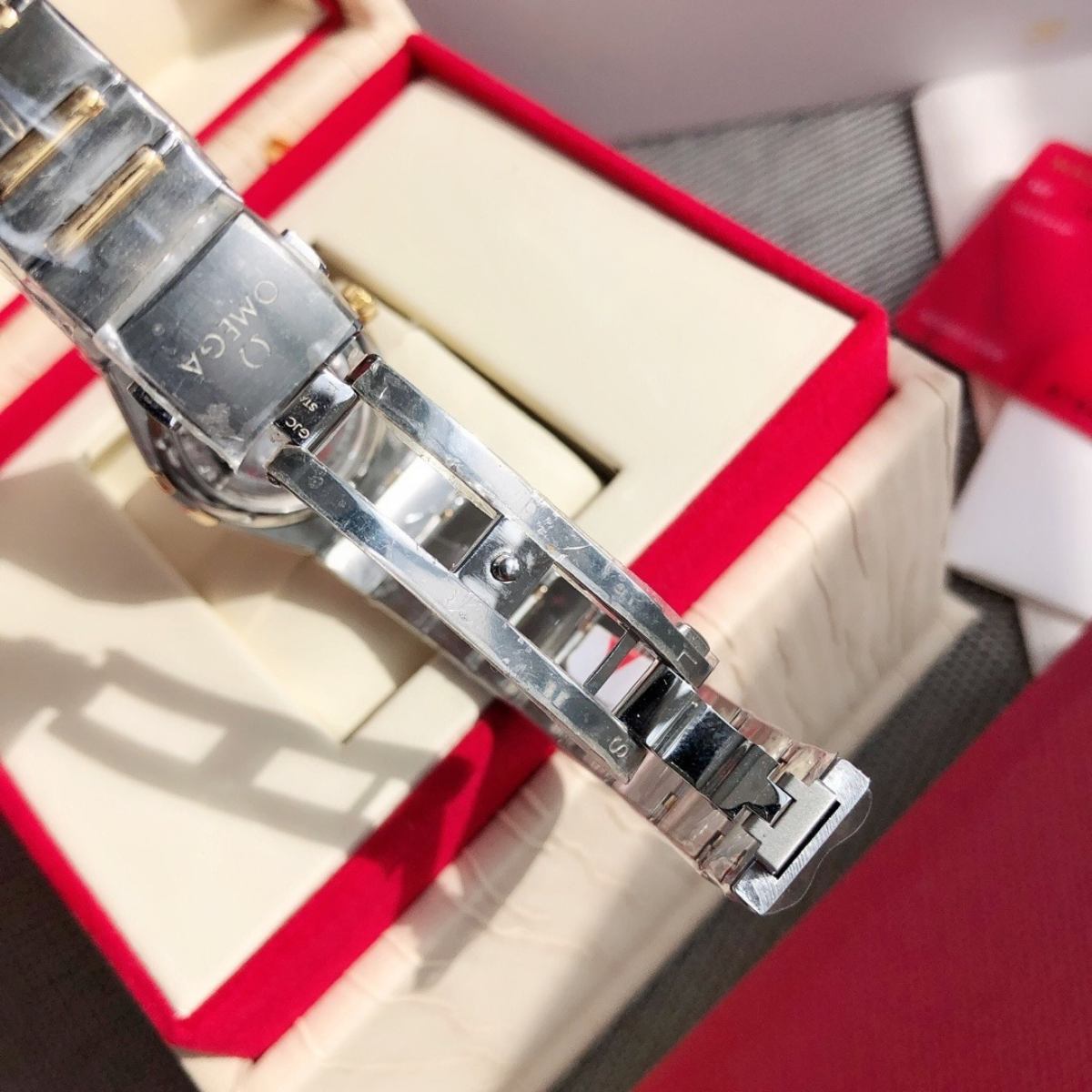 Omega Constellation Gold-Tone Stainless Steel Watch