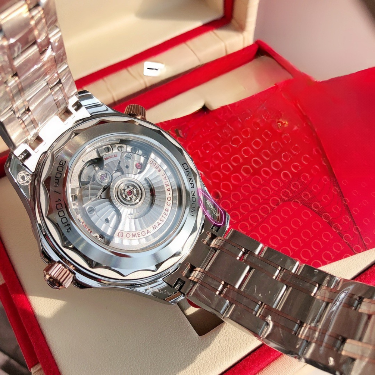 Omega Seamaster Diver Stainless Steel Watch