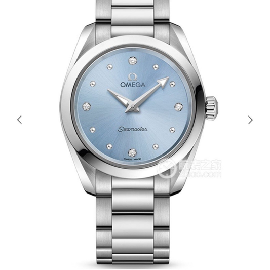 Omega Stainless Steel & Gold Watch