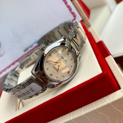 Omega Seamaster Ladies Stainless Steel Watch