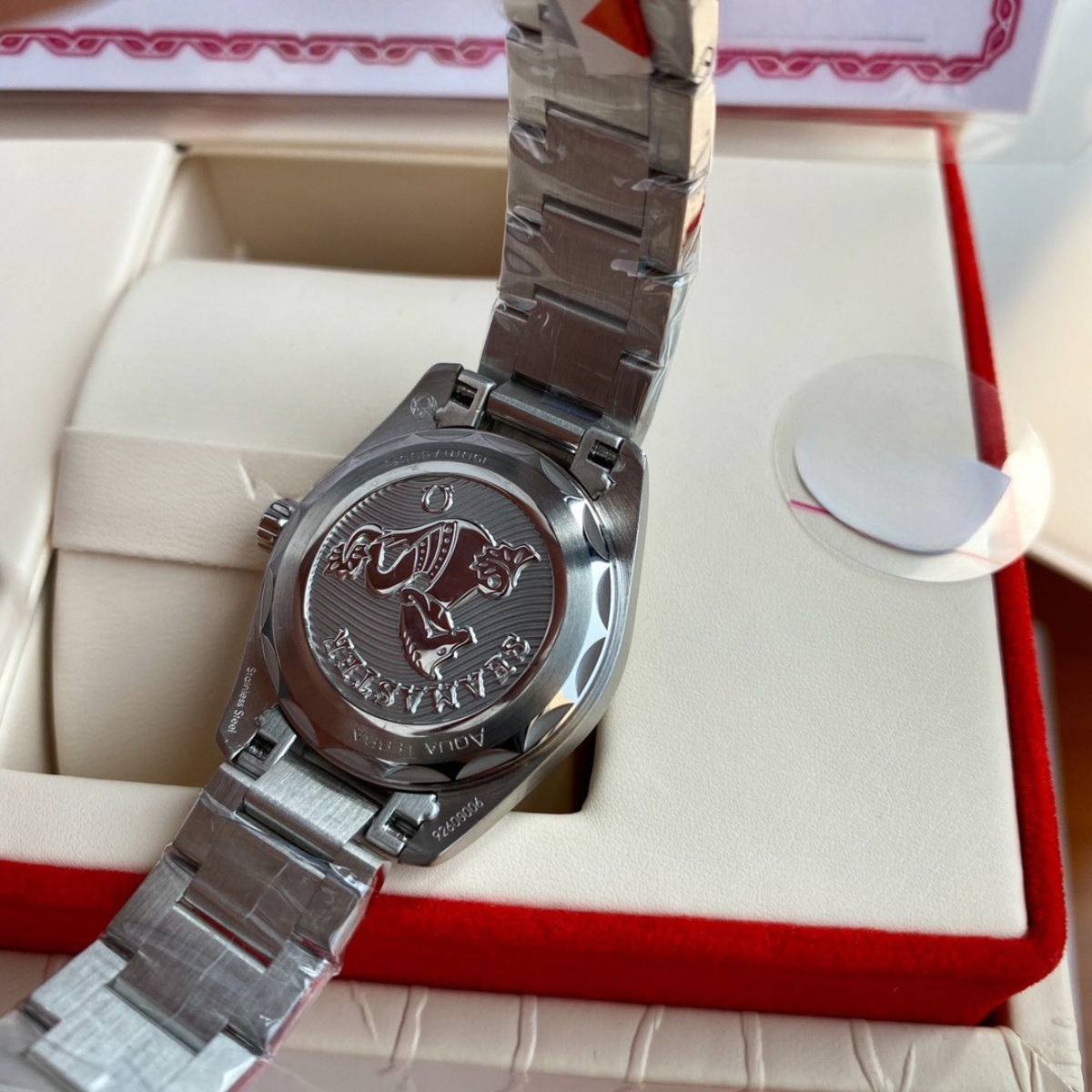 Omega Seamaster Ladies Stainless Steel Watch
