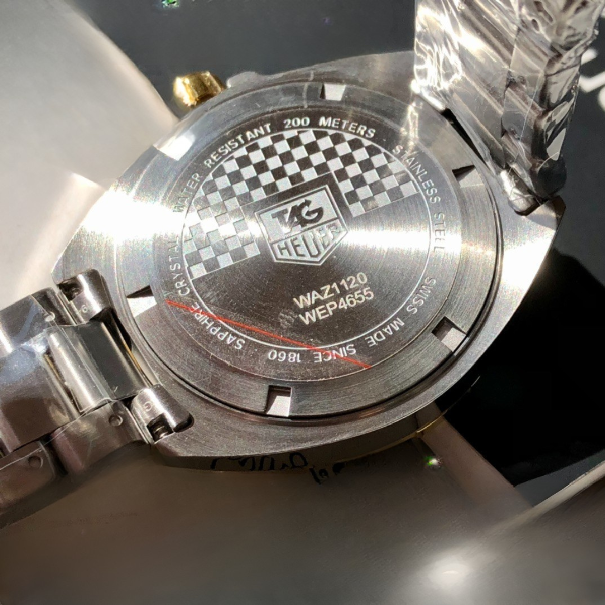 Tag Heuer Two-Tone Blue Dial Watch