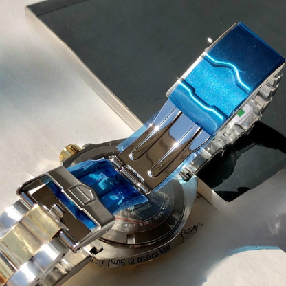 Tag Heuer Two-Tone Blue Dial Watch