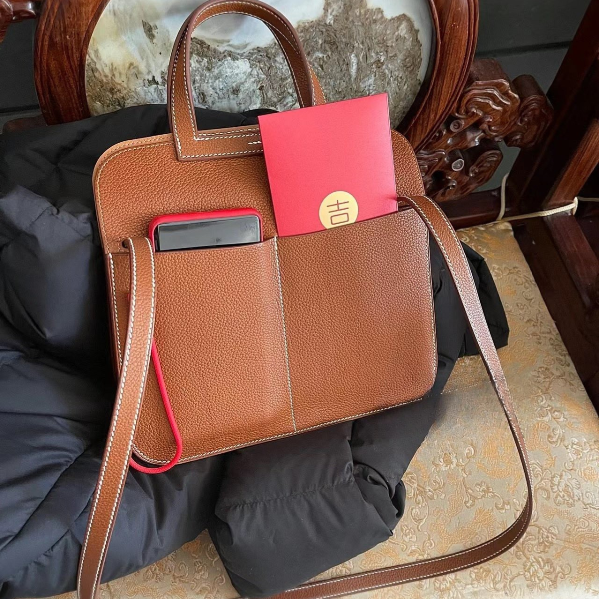 Hermès Halzan 31 Bag