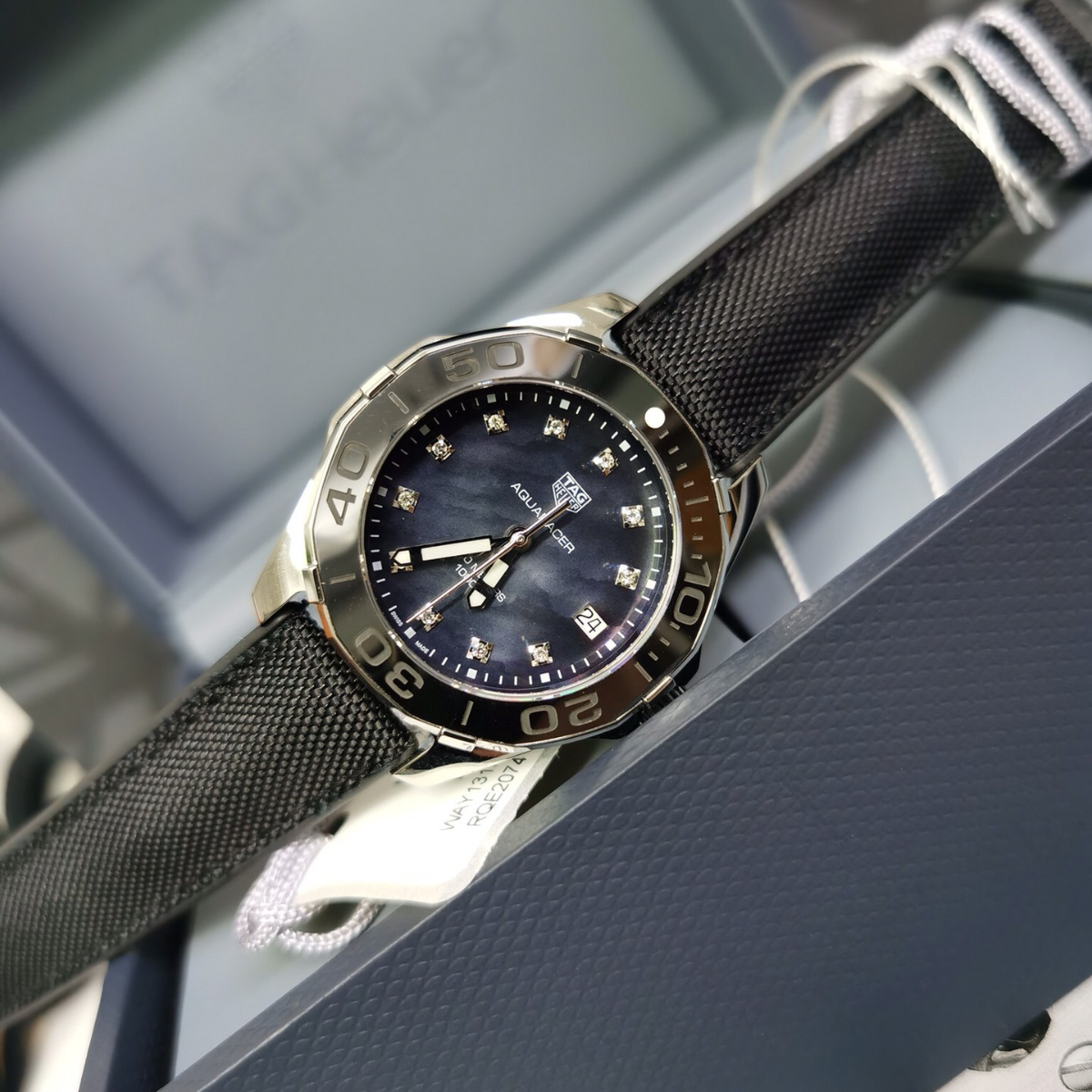 TAG Heuer Aquaracer 300M Diamond Dial Watch