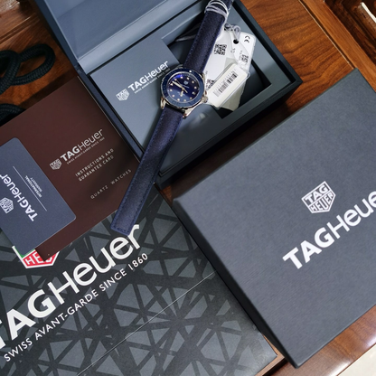 TAG Heuer Aquaracer 300M Blue Diamond Dial Watch