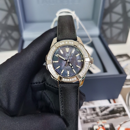 TAG Heuer Aquaracer 300M Diamond Bezel Watch