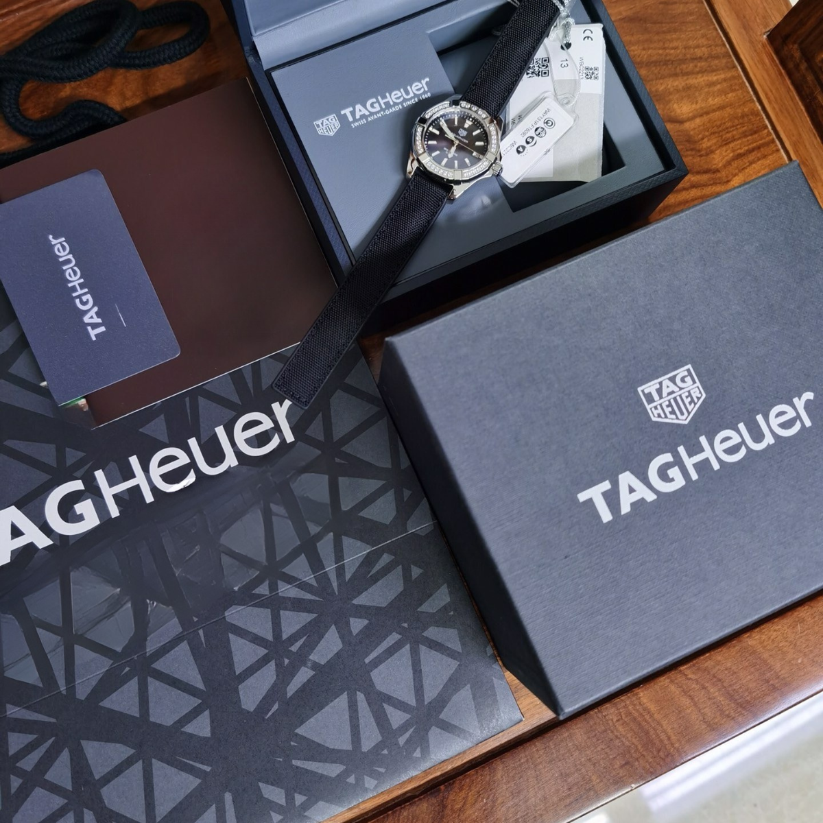 TAG Heuer Aquaracer 300M Diamond Bezel Watch