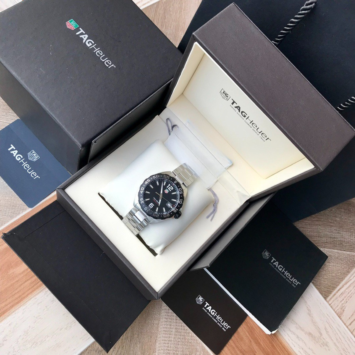 TAG Heuer Automatic Watch with Stainless Steel Bracelet